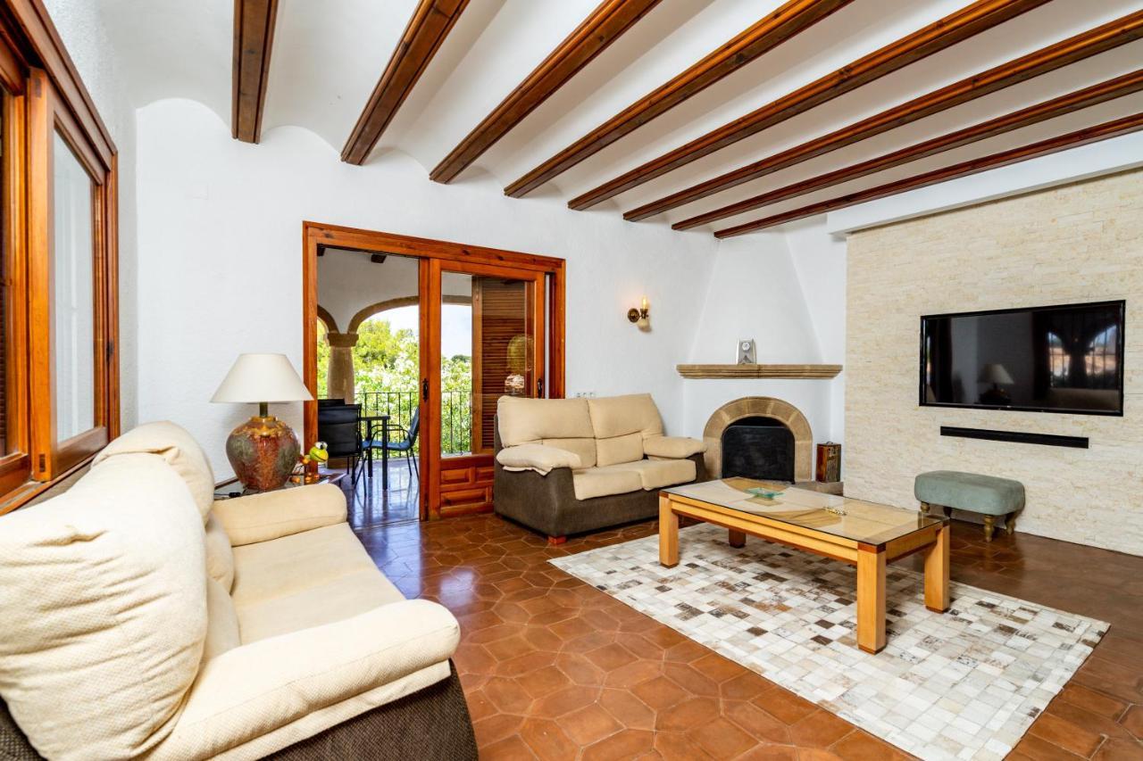 Mediterranean Villa With Amazing Views Xabia Bagian luar foto