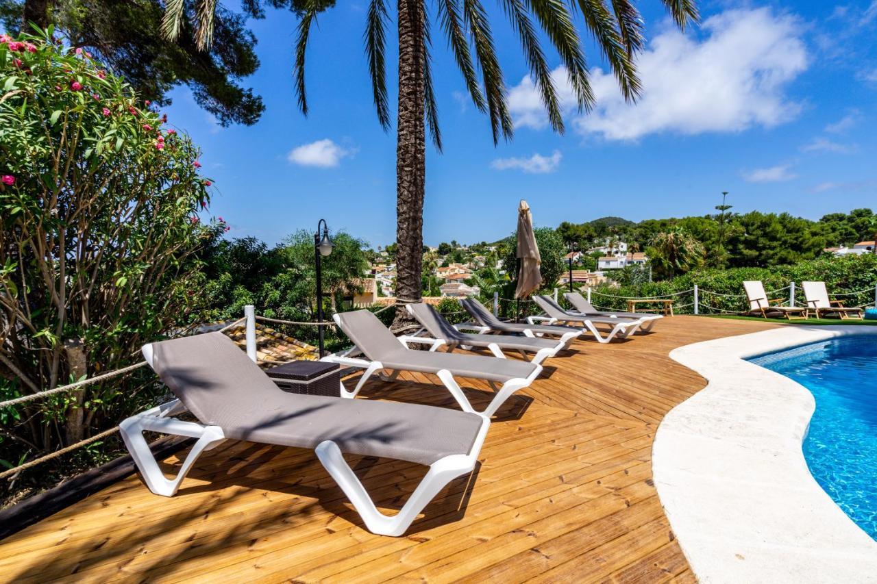 Mediterranean Villa With Amazing Views Xabia Bagian luar foto