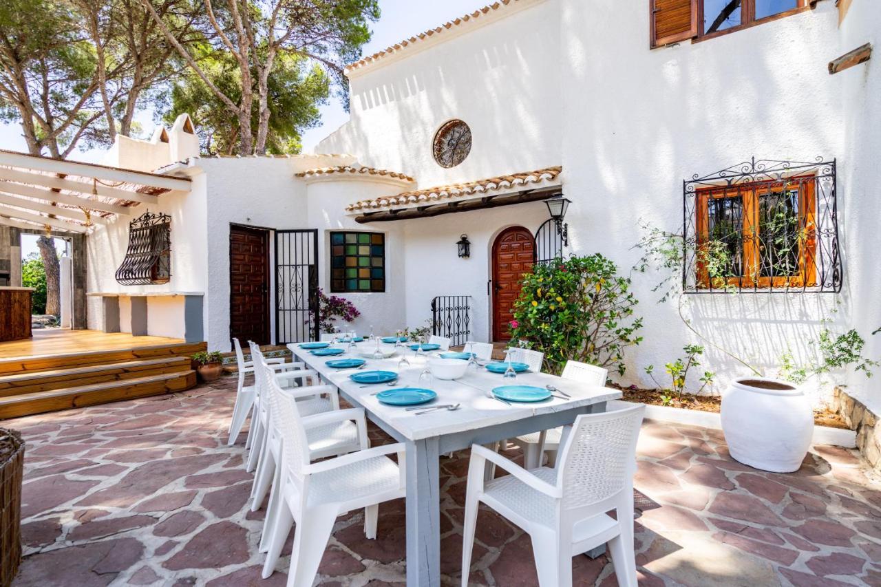 Mediterranean Villa With Amazing Views Xabia Bagian luar foto