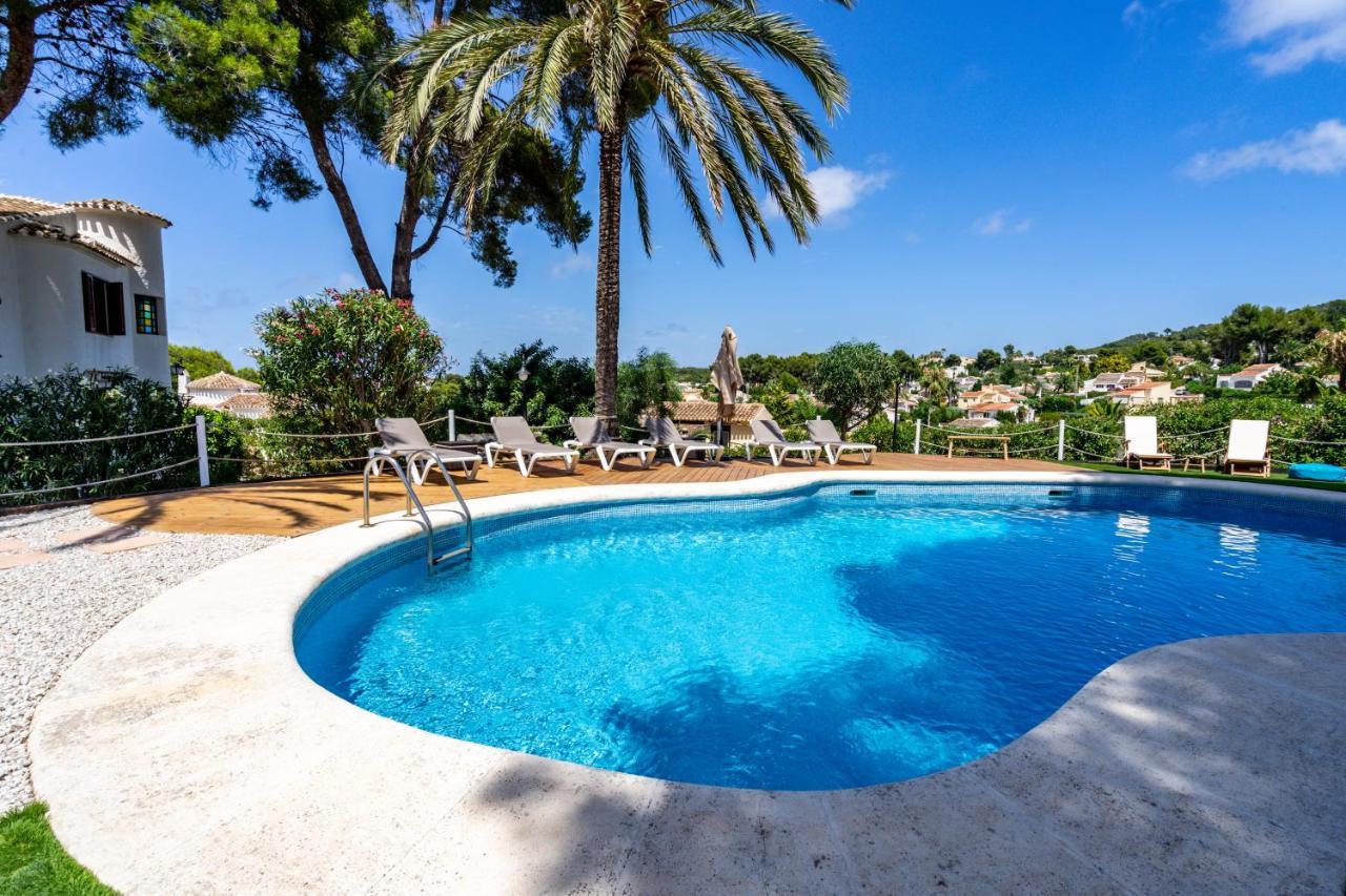 Mediterranean Villa With Amazing Views Xabia Bagian luar foto